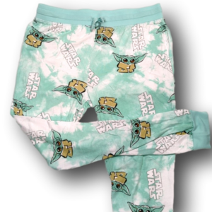 Star Wars Yoda pajama pants with pockets